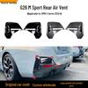 BMW Serie 4 i4 G26 Sport 2020+ Difusor Trasero MP Salida de Aire Pegatina para Coche Embellecedor