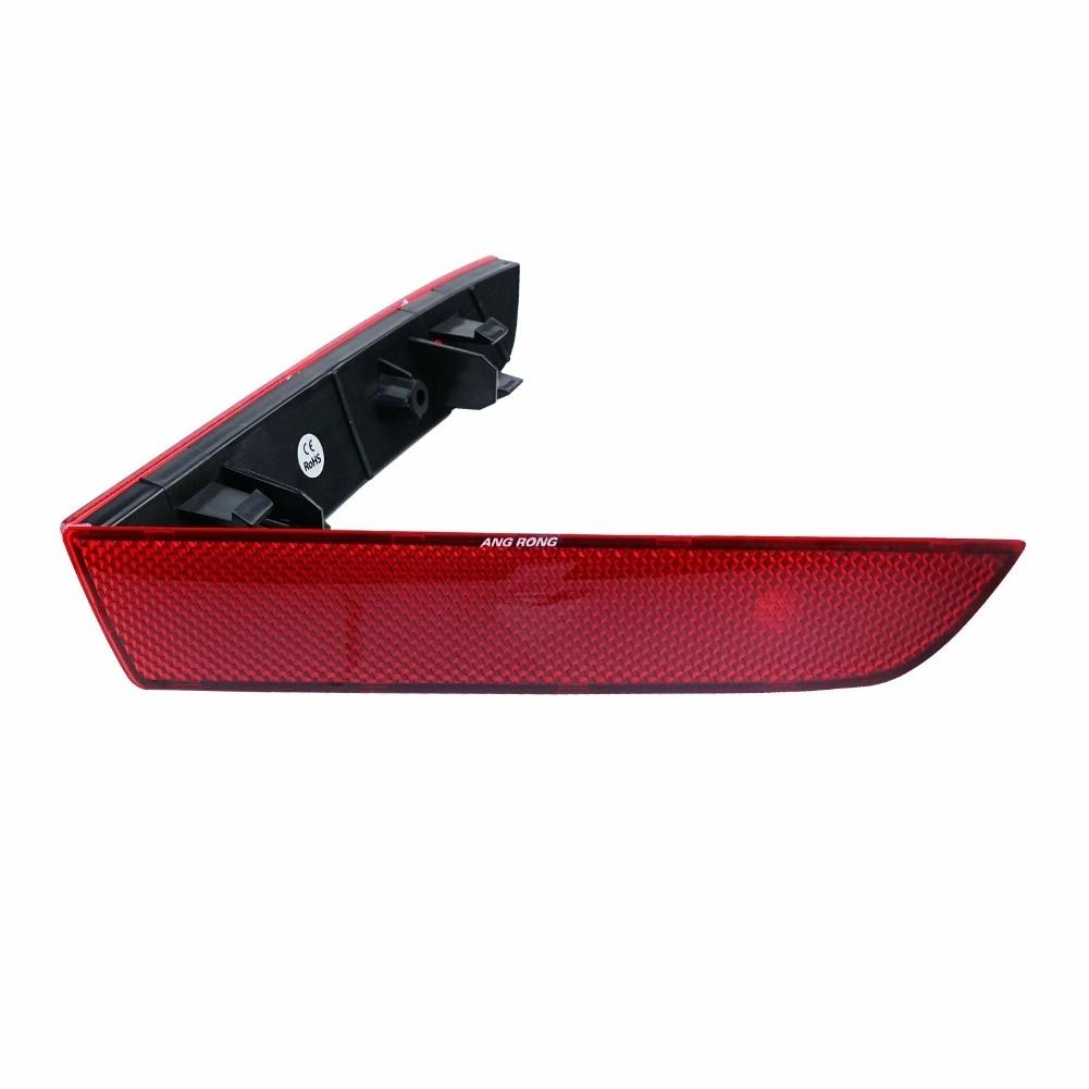2PCS Rear Bumper Reflector For Mercedes For Benz W447 Vito Tourer Dualiner V-Class 2014-2019 Reflector Red Lens