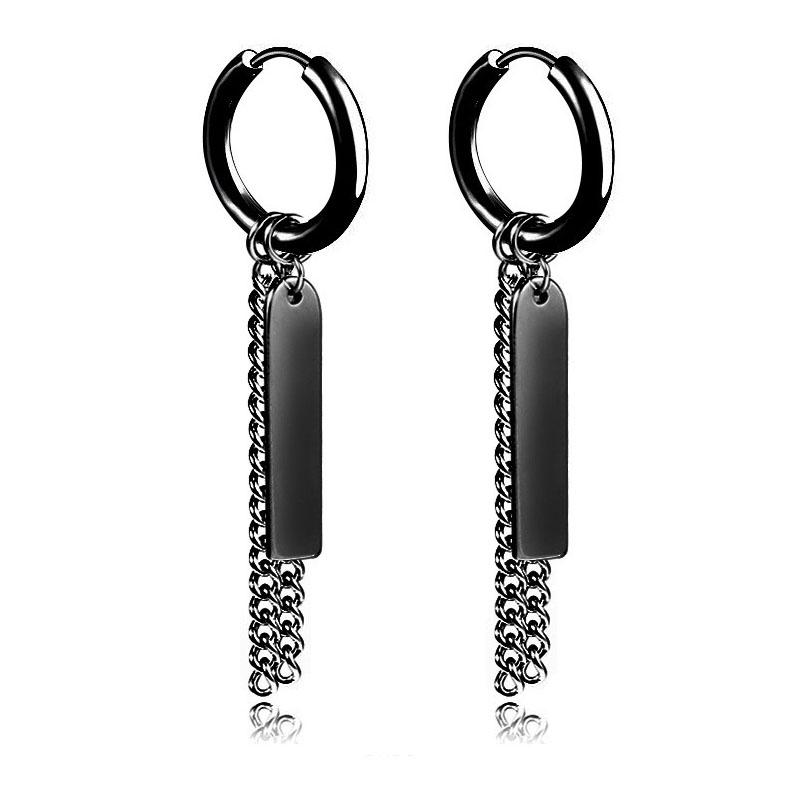 New Arrival Stainless Steel Stud Earrings Cross Star Scorpion Tassel For Women Men Fashion Hip Hop Ear Jewelry Gifts
