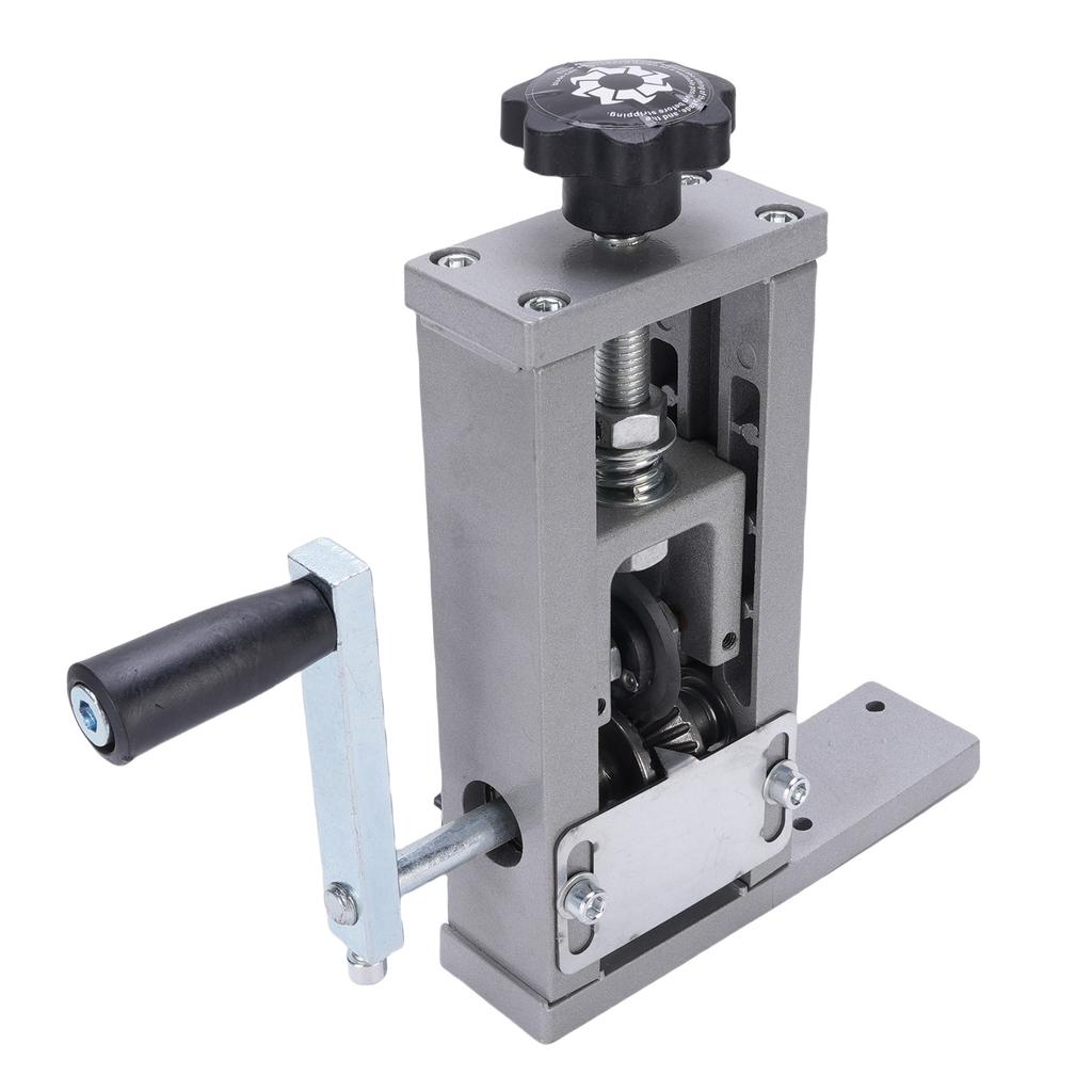 Double Use Drill Powered Manual Wire Stripper 0.04 To 0.98 Inch Hand Crank Wire Stripping Machine