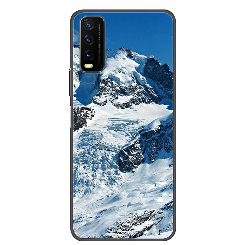 For Vivo Y20 Case Marble Soft Silicone Back Case for Vivo Y20S Y20 S Y 20i Phone Cover for Vivo V2027 Y20i Coque Funda Bag