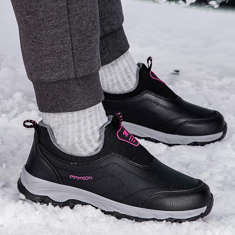 

Пожилая обувь женская осенне-зимняя повседневная бархатная хлопковая обувь на мягкой подошве для среднего и пожилого возраста, обувь для ходьбы, обувь для мамы, теплая обувь для папы, мужская 41