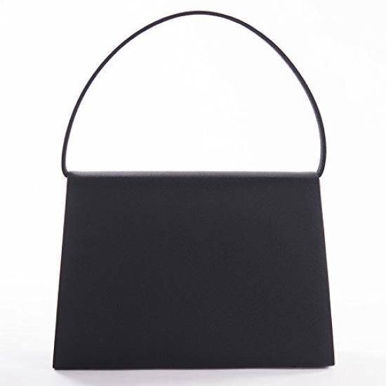 Aurora 3-teiliges Set aus schwarzen formellen Taschen und Tüchern, Hergestellt in Japan, Perfekt für Hochzeiten, Beerdigungen, Aufnahmefeiern, Abschlussfeiern und Beileidsbekundungen