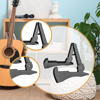 Faltbarer Gitarrenständer Bodenhalter Faltbar Professionell Universal Musikinstrument
