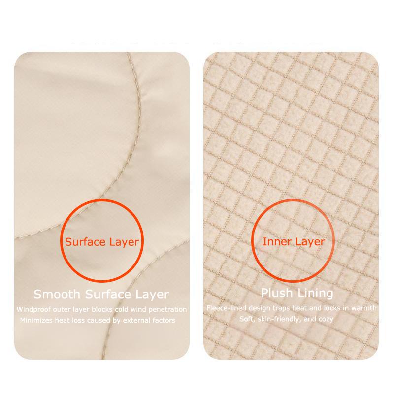 1PC Thickened Skiing Creativity Warm Windproof Comfortable Warmth Accessory Outdoor Solid Neck Warmer Fashionable Scarf Winter