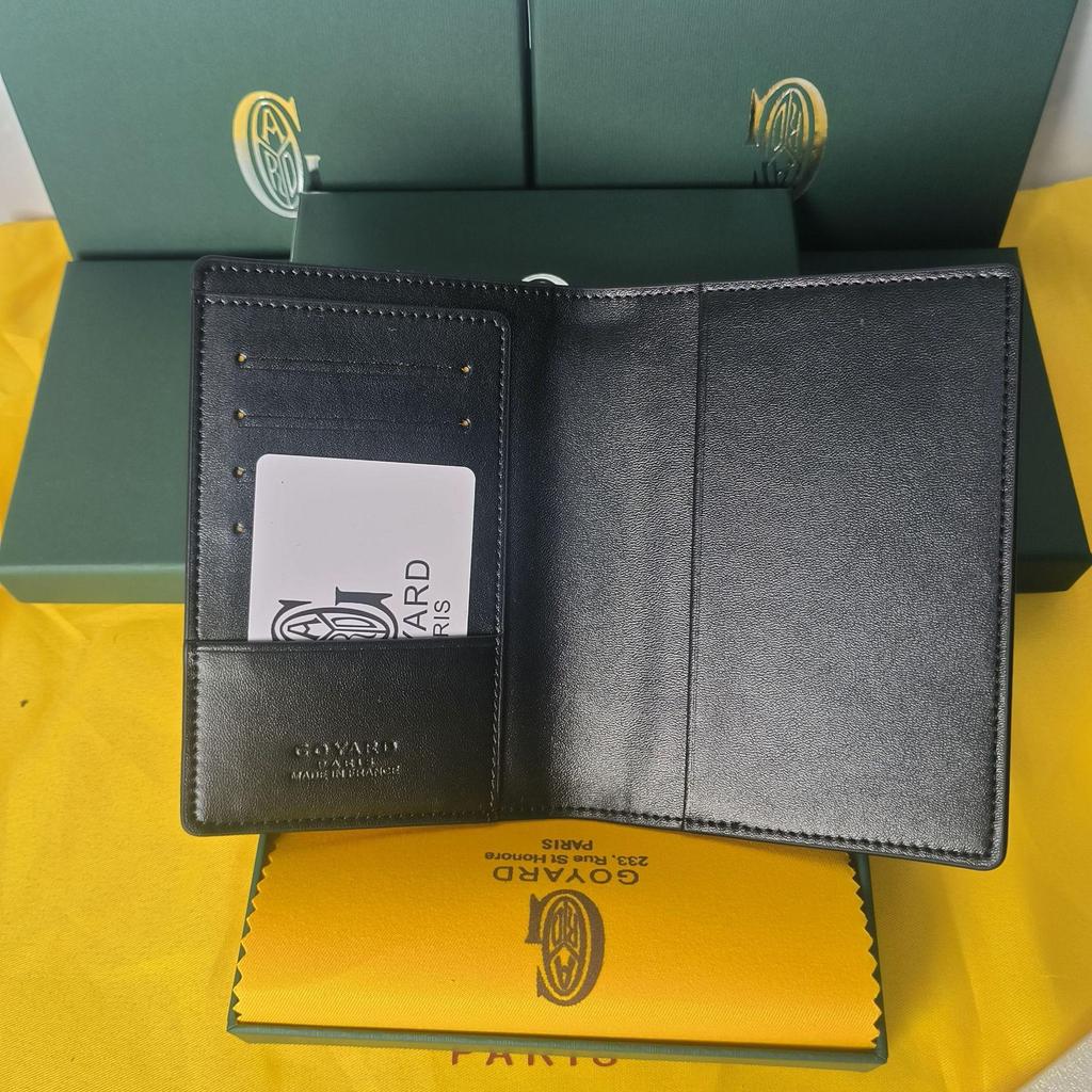 2024 Goya Ultradünner Hahnentritt Reisepass- und Ausweishalter - Koreanischer Modestil