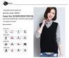 Hengyuanxiang Women's V-Neck Thick Cashmere Thermal Vest