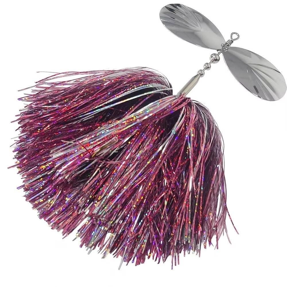 45g Bucktail Spinner Bait Bucktail Design Musky Spinner Bait Fishing Spinner Bait Fishing Lures