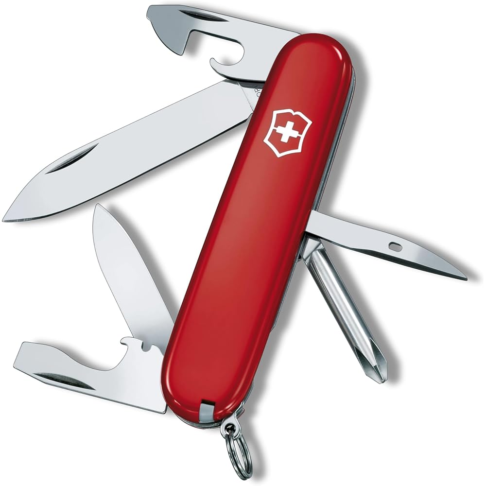 Victorinox Tinker Knife 1.4603 Swiss Army Tool with Multiple Functions and Durable Design