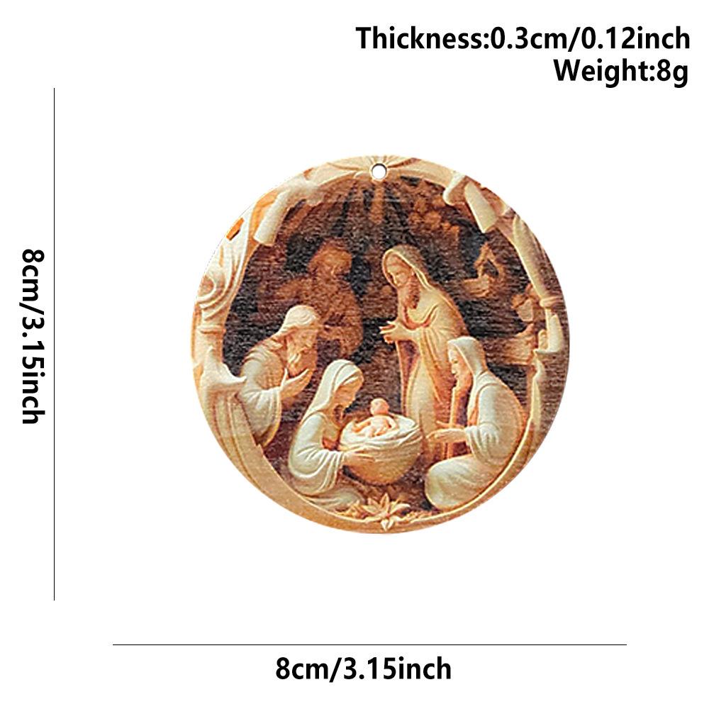 In-Stock Baptism & Easter Wall Decor Pendant for Baby Birth or Church Celebrations