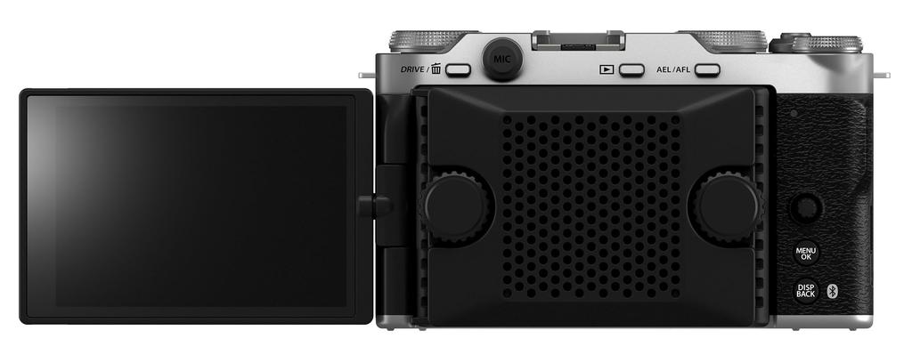 FUJIFILM speilløst kamera sølv X-M5 kamerahus,