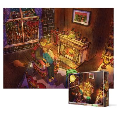 500-Teile-Puzzle - Regentag, beliebtes koreanisches Puzzle