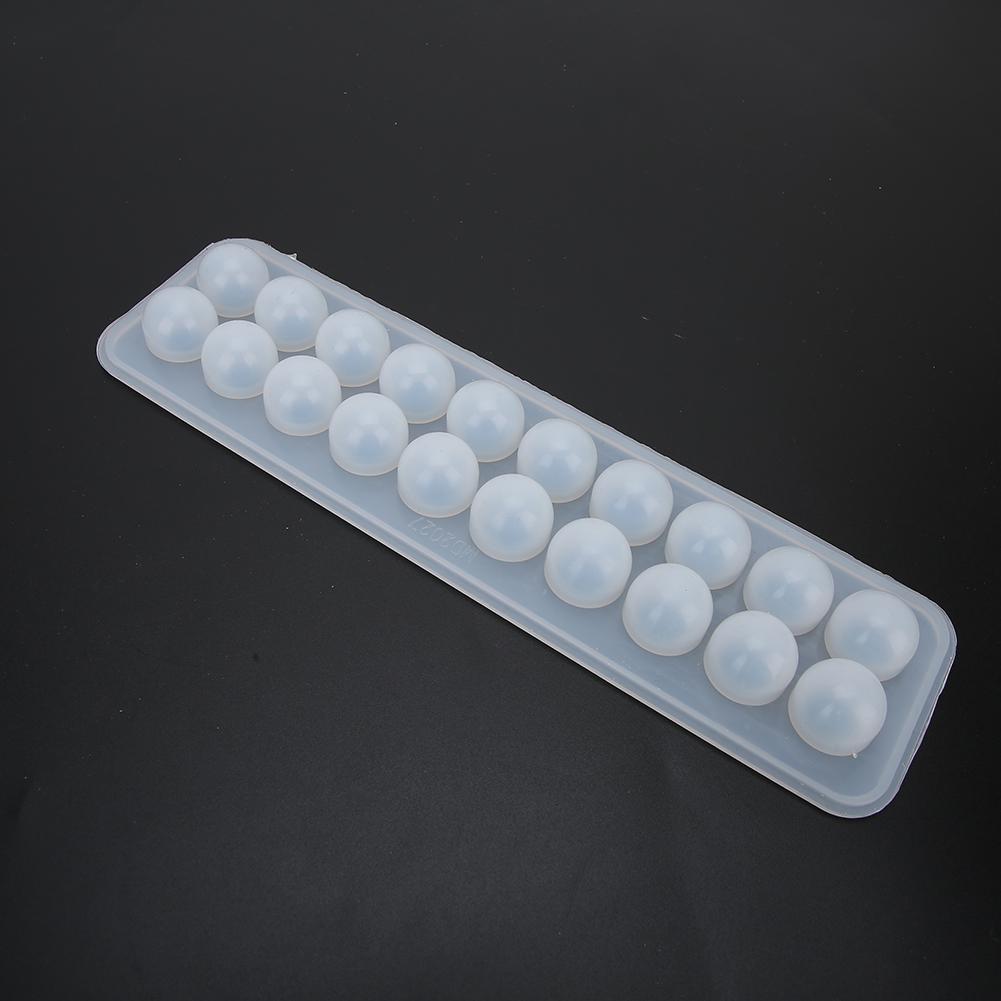 Ball Pendant Mold Silicone Transparent  Hand Made Craft Decorative Jewelry Making Mould Kit