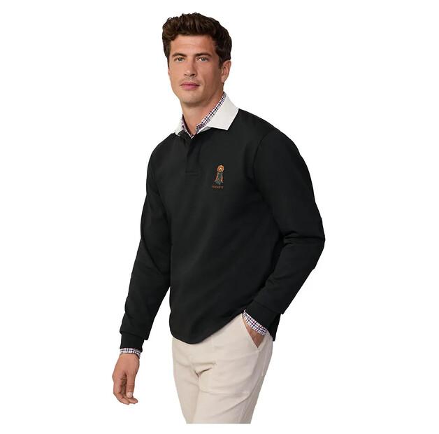 

Hackett Heritage Harry Rugby поло с длинными рукавами L