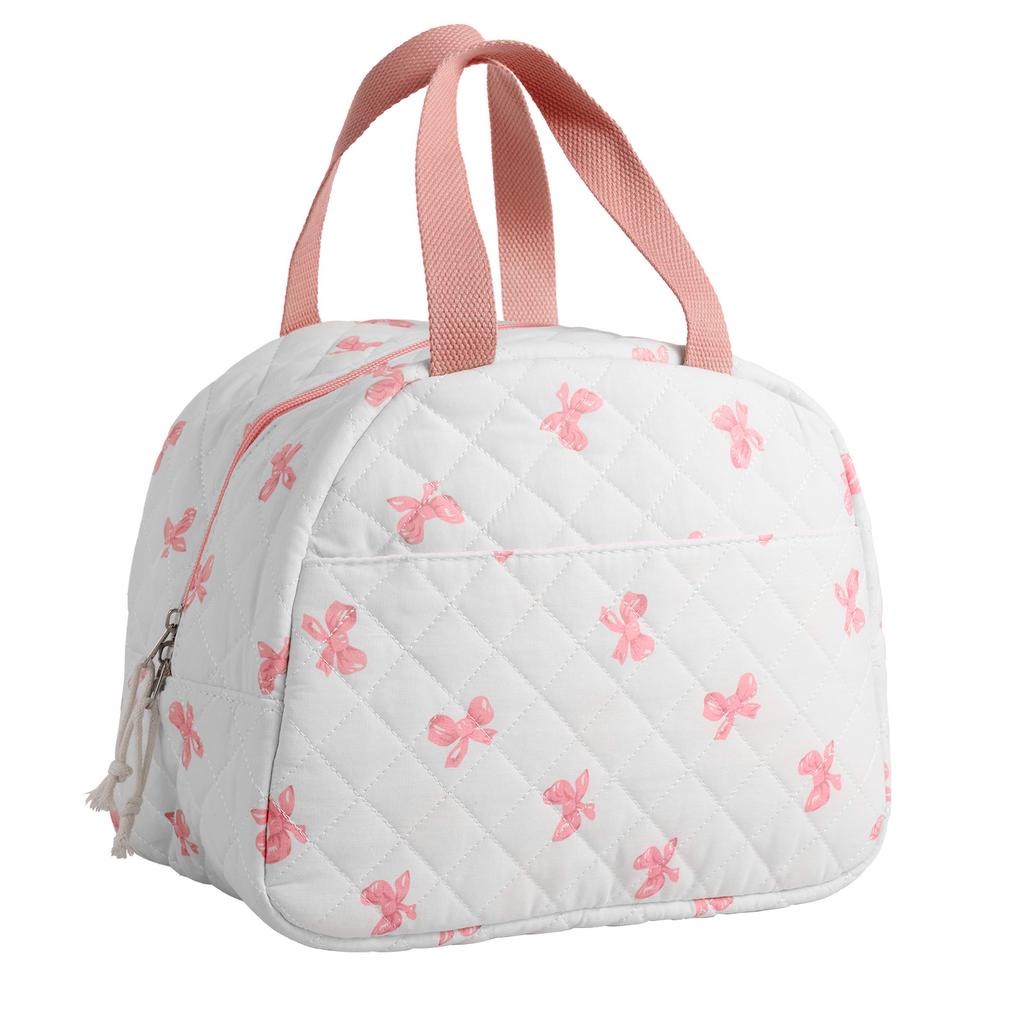 Lunch Bag Thermal Insulated Bento Bag Portable Cotton Cloth Food Picnic Lunch Bento Box Bag for Work School Travel