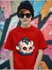 Cool Fruit Box Kids Short Sleeve T Shirt Summer Cute Cartoon Crewneck Boys Girls 3-14 Years