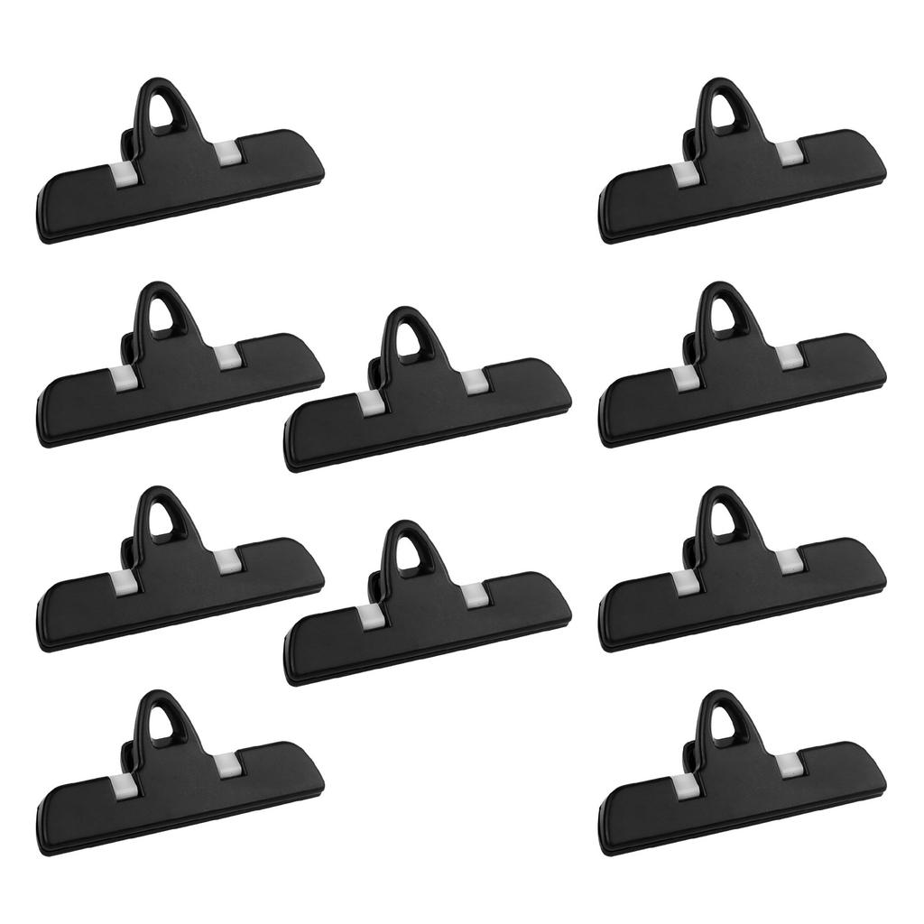 10 Pieces Practical Sturdy Plastic Seal Clip for Bags Maintain Tidying in Snacks Portable for Student and Homemakers