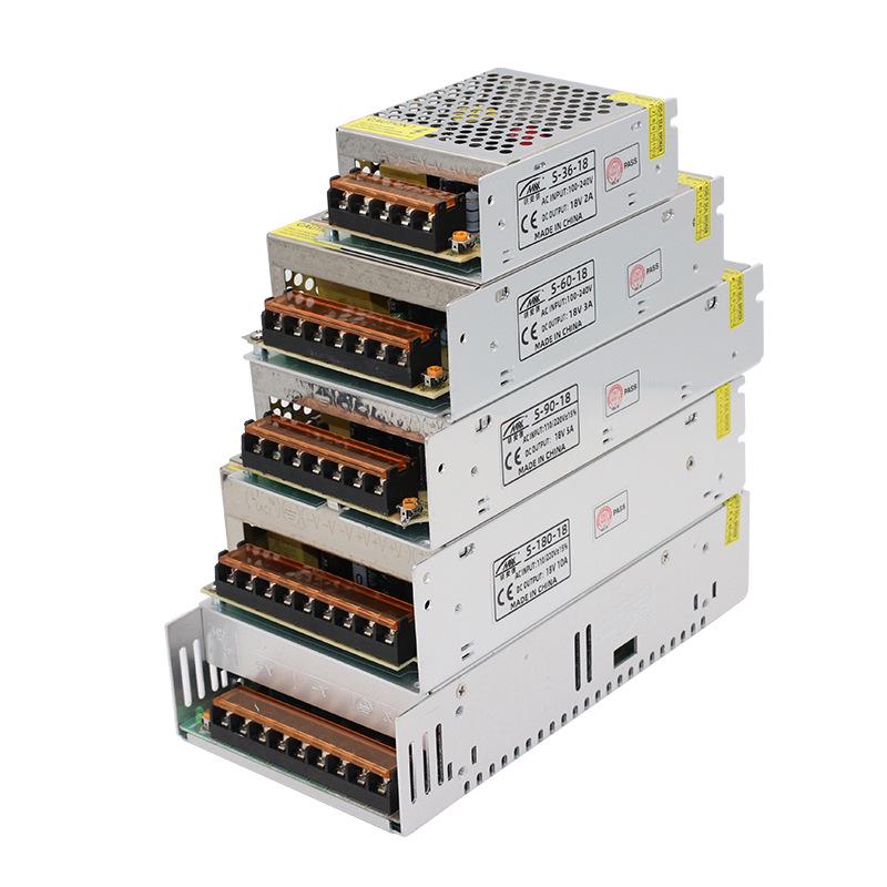 18V Switchable Power Supply for Access Control & Video Intercom - 3A, 5A, 10A, 20A - Converts 220V AC to 18V DC