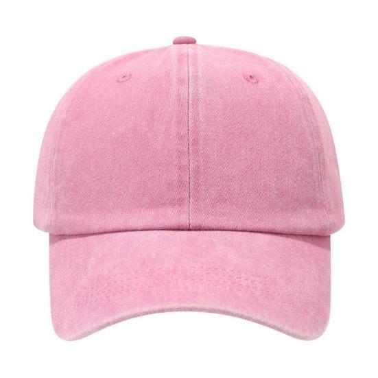 Baseballpet Zachte Top Verstelbare Gesp Gewassen Verweerd Zon Hoed Retro Straatstijl Mannen Vrouwen Baseballpet