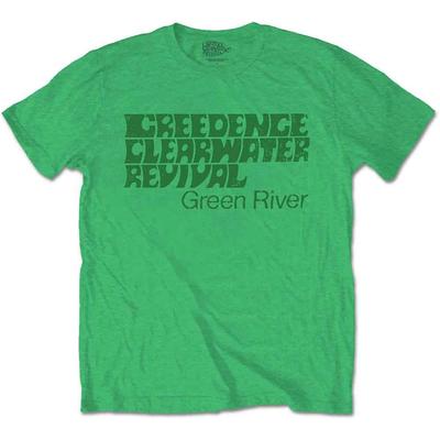 T-shirt Creedence Clearwater Revival: Green River UFFICIALE NUOVO