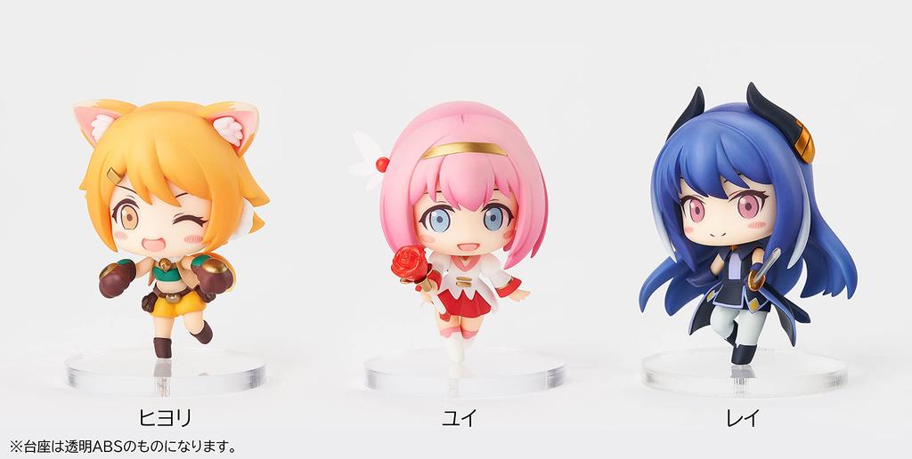 BeBox Princess Connect! Re:Dive Deformed Figure ~Twinkle Wish~ Approximately 70mm Tall, Made of PVC and ABS, Pre-painted, Finished Product