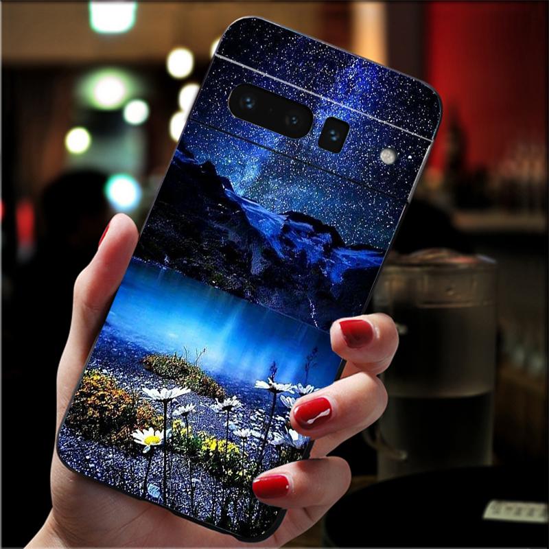 

Phone Case For Google Pixel 10 Pro XL 9 Pro XL 9A 8 7 6 Pro Pixel 8A 7A 6A Pixel 8 7 6 5 Beautiful Moon Nature Butterfly Google Pixel 9a