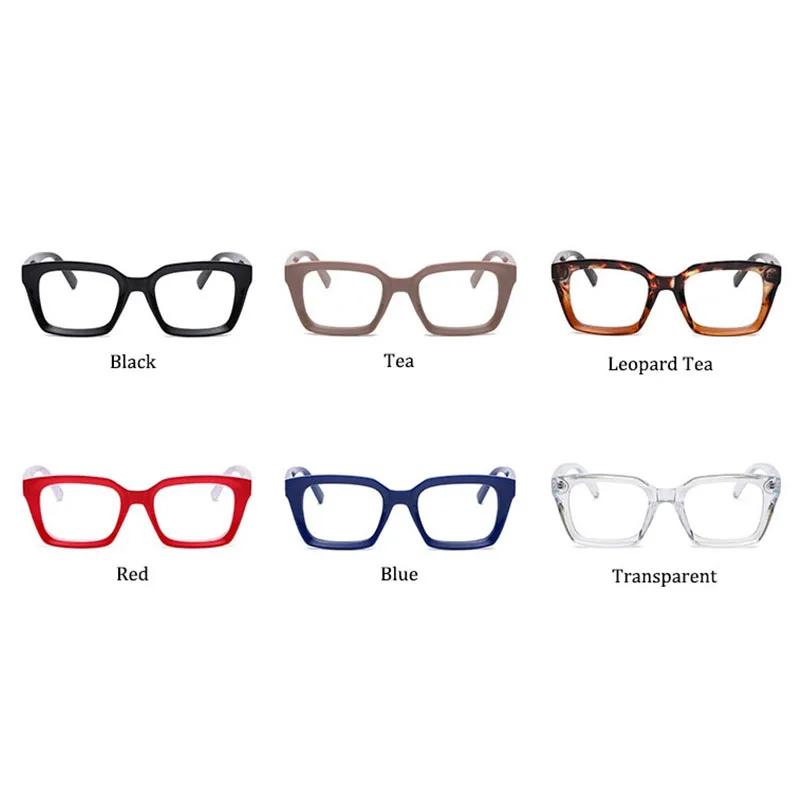 Fashion Reading Glasses Women  New Square Anti Blue Light Presbyopia Eyegalsses Vintage Computer Optical Eyewear +1 .0~ +3.5