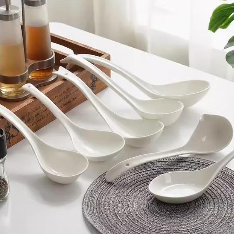 Melamine Long-Handled Soup Spoon