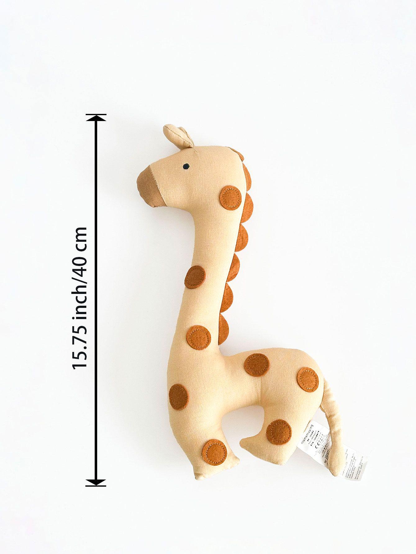 Girafe Cerf Peluche Animal en Peluche 40 cm/15,75 Pouces, Jouet Ultra Doux Sécurisé Pour Enfants Adultes, Décoration de Crèche & Cadeau d'Anniversaire Noël 40cm