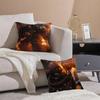 Cool Character W-Warhammer 40,000-MT King Pillow Case Printing Pillowcase Living Room Sofa Cushion Cover Bedroom Room Decor