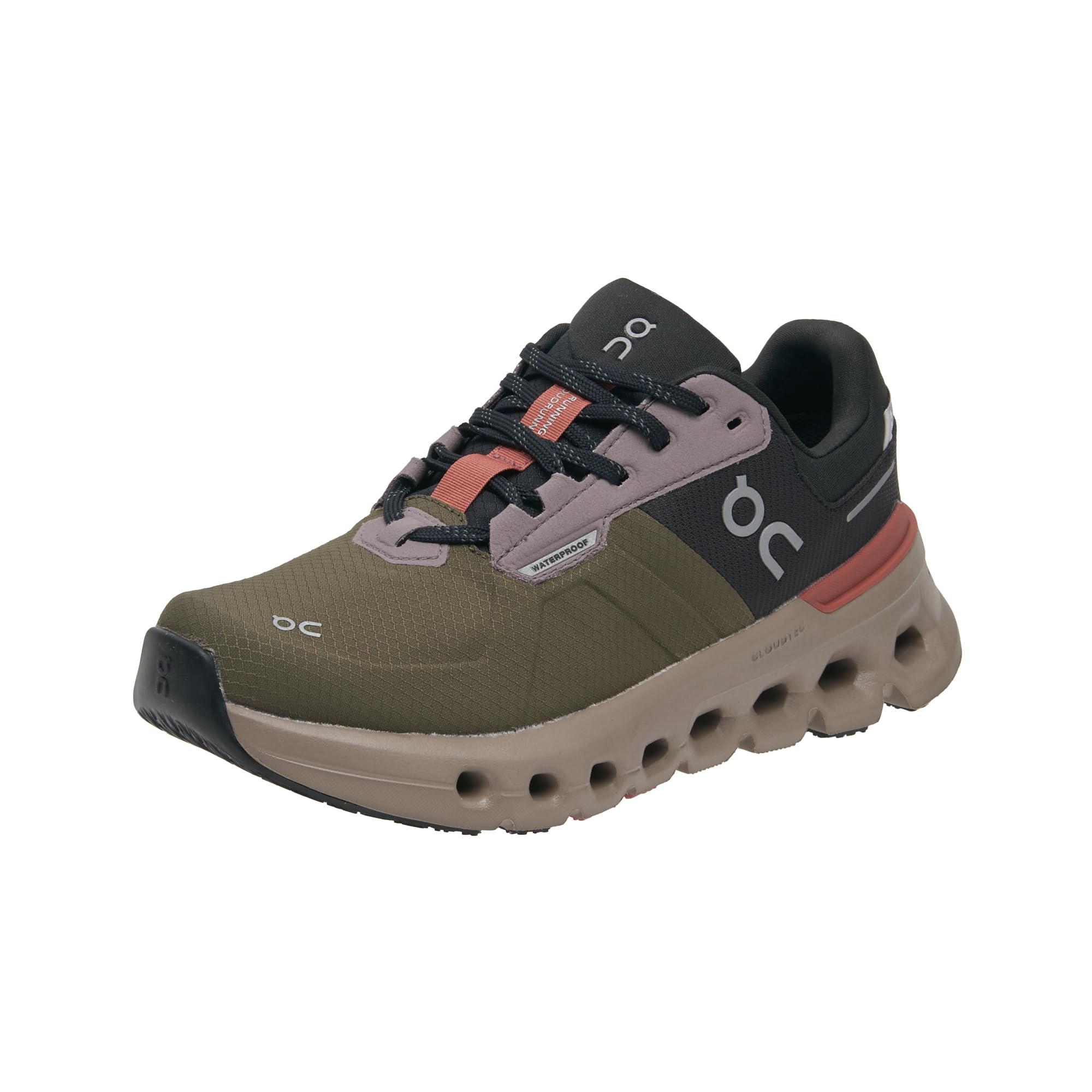 

Кроссовки Cloudrunner 2 Водонепроницаемые Оливково-красное дерево см [ON] Женские 22,5
