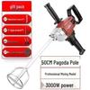 High-Power Multi-Functional Electric Mixer Drill for Paint, Plaster, and Cement.