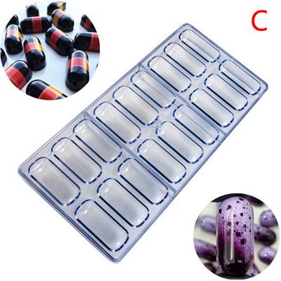 3D Schokoladenform Polycarbonat Kugel Schokoladenwerkzeuge Dicke Kuchenqualität Form