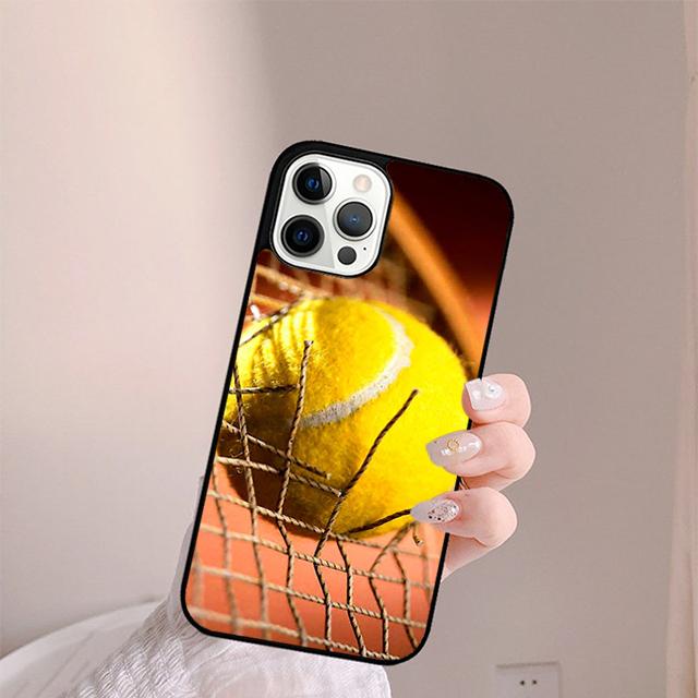 Tennis Ball Sport Phone Case For Apple iPhone 17 Air 11 Pro Max Plus SE2020 Coque For iPhone 17 Air 14 15 16 13 12 Max Cover