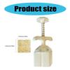 Cake Molds Dessert Press Tool Fish Shape Pastry Tool ABS Texture Pastry Moulds Baking Supplies Suitable for Dessert