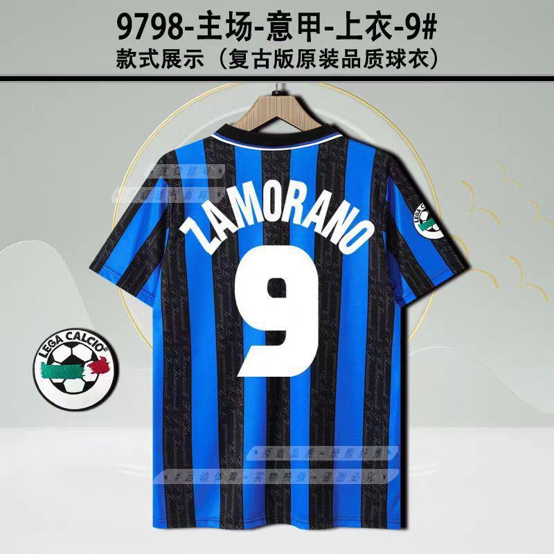 Retro Soccer Jerseys Classic Football Shirts Fans C Ronaldo Messi Zidane Henry Baggio National Team