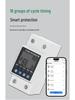 WiFi Smart Timer Leistungsschalter mit Sprachsteuerung und Leckageschutz