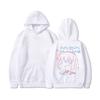 The Rock Printing Gotoh Hitori Hoodies Men Women Casual Personality Long Sleeve Cartoon Hoodies