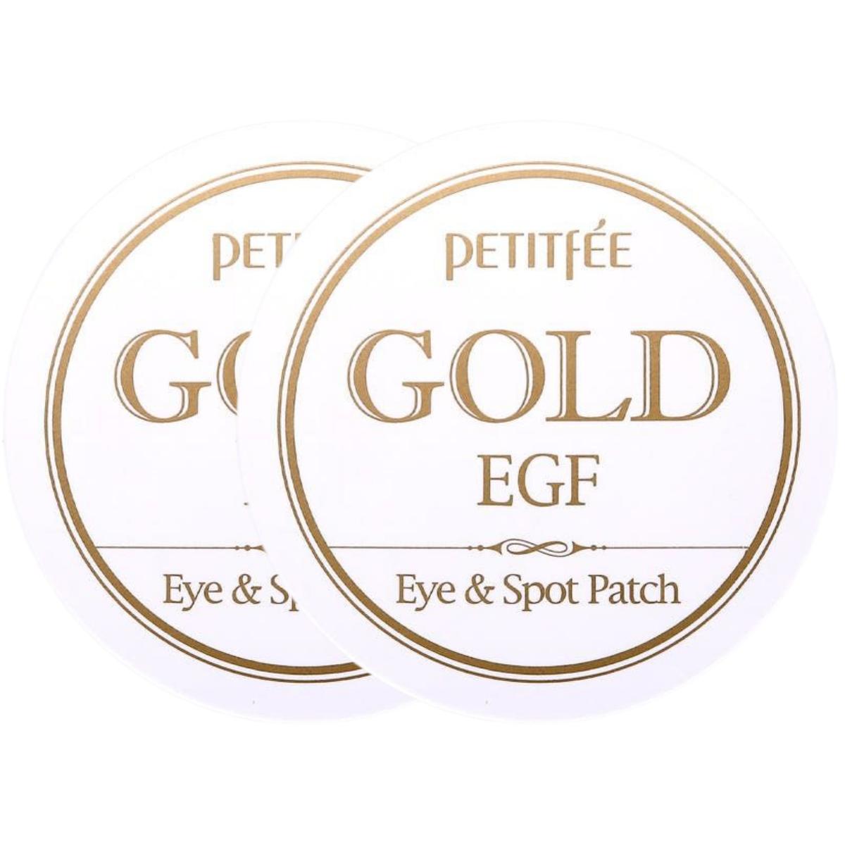 Petitfee Gold & EGF Hydrogel Eye & Spot Patch Set Firming & Hydrating 84g x 2 Pack