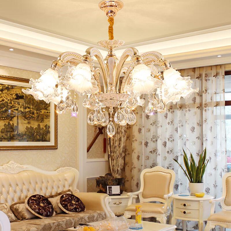 NuFeng Luxury Zinc Crystal Chandelier