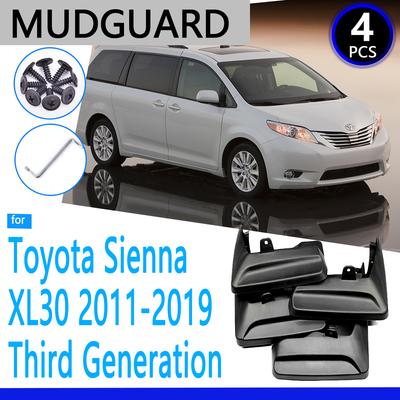 Kotflügel für Toyota Sienna XL30 2011 ~ 2012 2013 2014 2015 2016 2017 Auto Zubehör Schmutzfänger Kotflügel Auto Ersatz