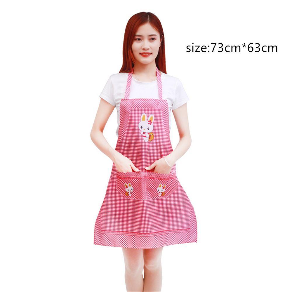Kitchen Accessories Antifouling Clothes Household Bib With Pocket Cleaning Aprons Apron Cooking Oil-proof