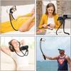 New Lazy Neck Mobile Phone Holder For IPhone Huawei Xiaomi Flexible Neck Lazy Necklace Tablet Holder Stand For Cellphone Tablets