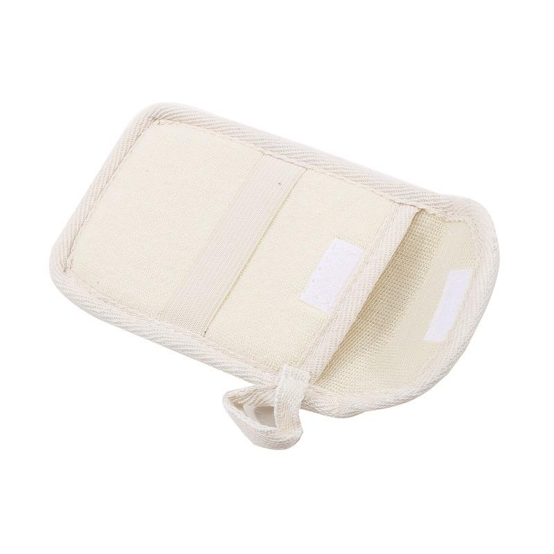 Portable Soap Bag Cotton Linen Flip Soap Bag Foam Net Soap Storage Bag For Repeated Use Soap Dish Holder Bathroom Accessories