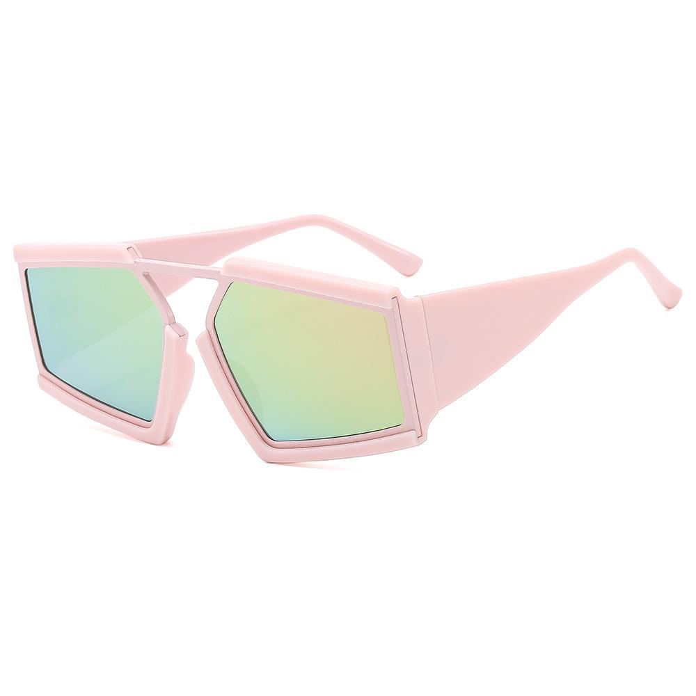 Oversize Lrregular Square Sunglasses for Women Classic Vintage Mirror Sunglasses Men Sun Eyeglasses UV400 Glasses Oculos Gafas De Sol