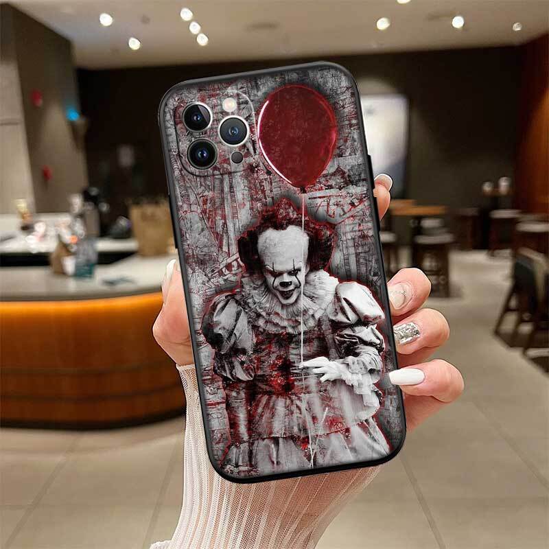 Horror C-Clown Case for Samsung M55 M35 M15 A02 A05S A05 A06 A15 A12 A13 A10 A16 A20 A22 A24 A25 A30 A31 A32 A33 A35 A42 A50