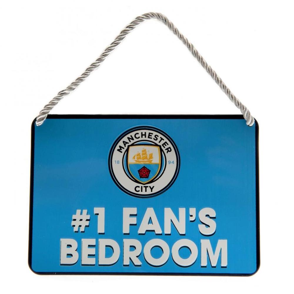 Manchester City FC #1 Fans Soverom Hengeskilt