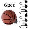 6Pcs Volleyball Wall Storage Display Football Wall Mount Ball Stand Wall Mounted