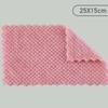 Small Coral Velvet Dishcloths Teak Microfiber Dishcloths Kitchen Towels Cleaning Cloths