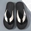 Cool Summer Slippers Flip Flops Men  Soft Comfortable Beach Sandals Outdoor Fashion Anti Slip Wear Flat Bottom Casual Shoes